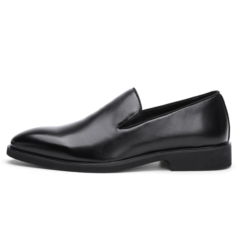 Slip-On Leather Shoes