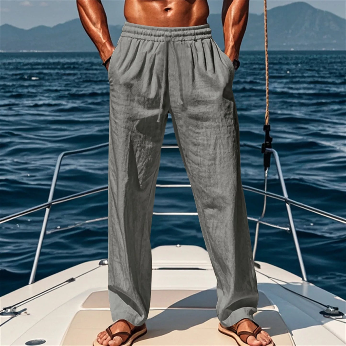 Beach Linen Pants