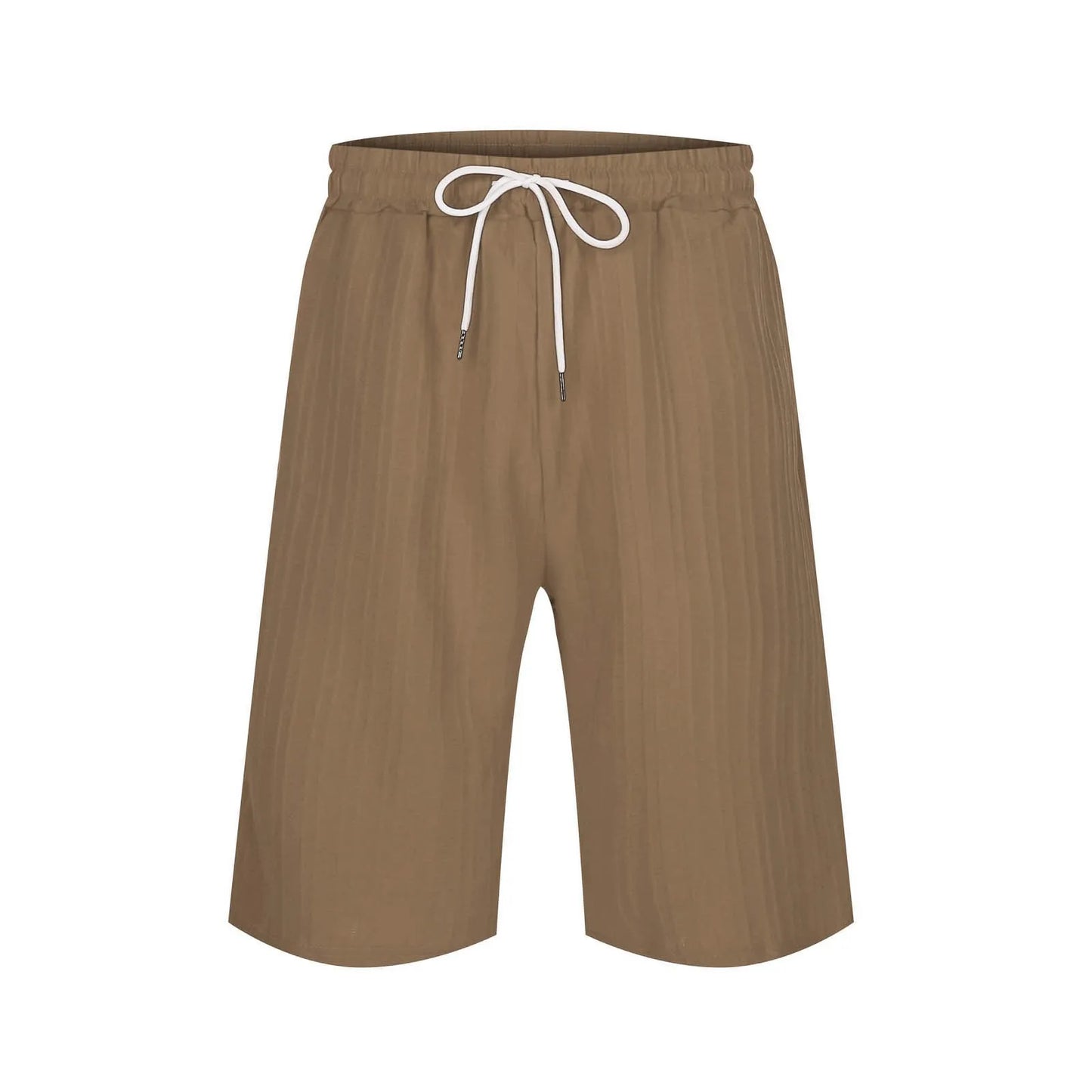 Textured Linen Shorts