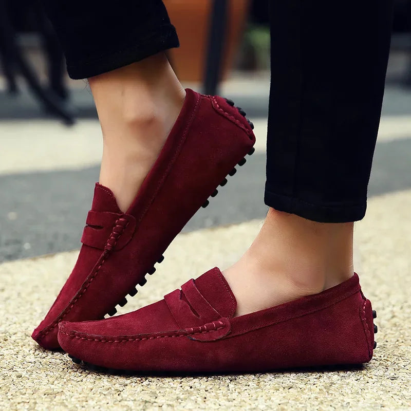 Nobilta Suede Driver Loafers