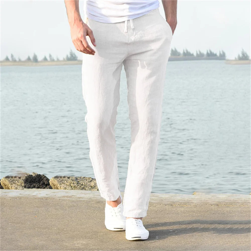 Cotton Linen Trousers