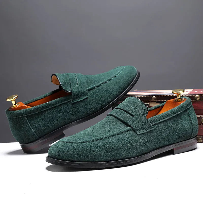 Nobilta Suede Penny Loafers