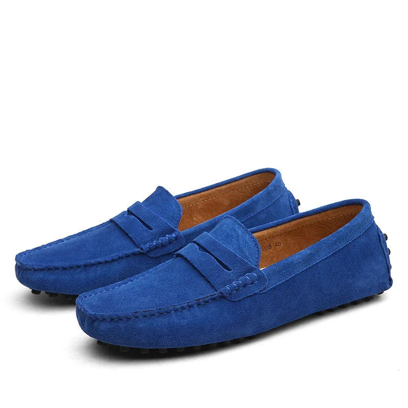 Nobilta Suede Driver Loafers