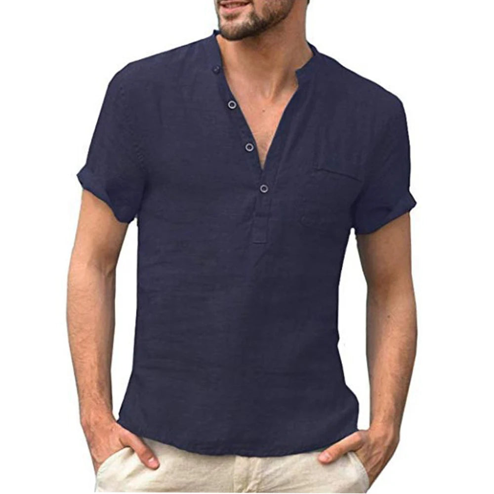 Cotton and Linen Summer T shirt