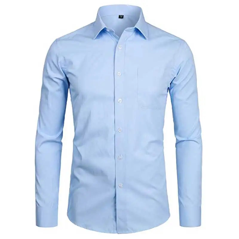 Solid Color Button Down