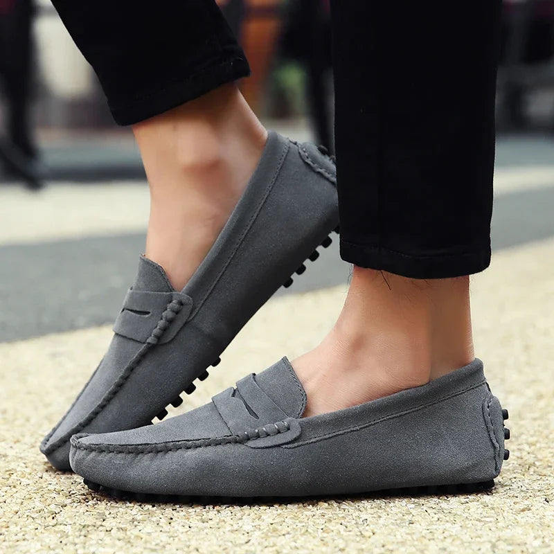 Nobilta Suede Driver Loafers