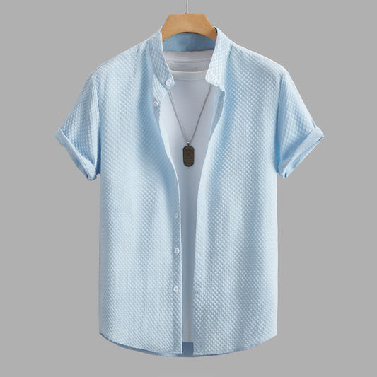Textured Beach Shirt