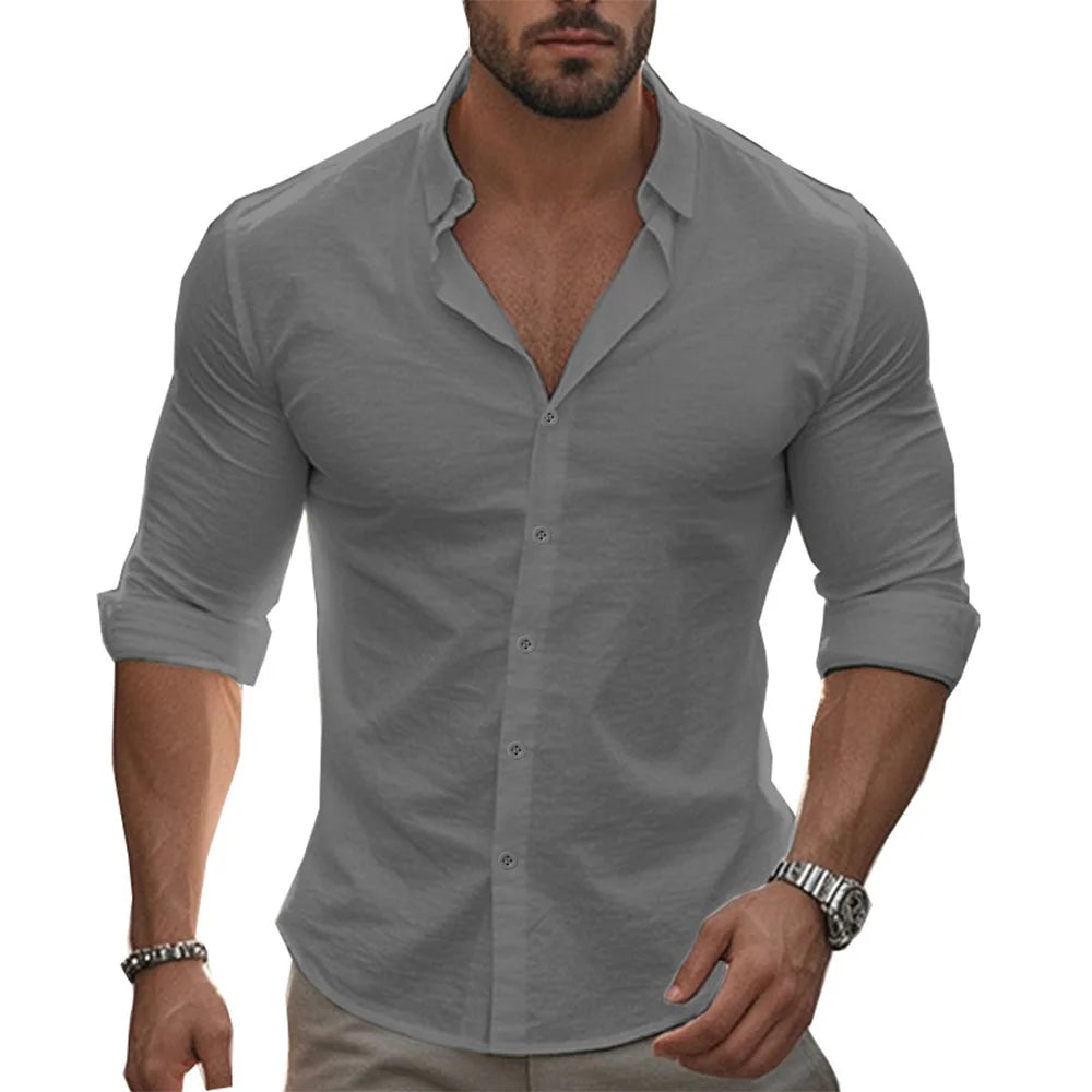 Classic linen Button Down