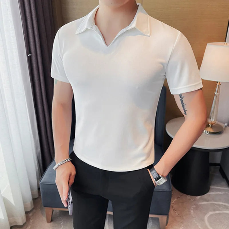 Classic V-Neck Polo