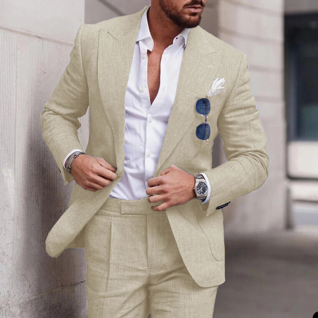 Tuscany Linen Suit