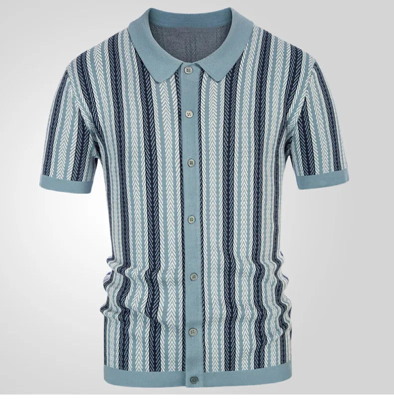 Trieste Knitted Button Down