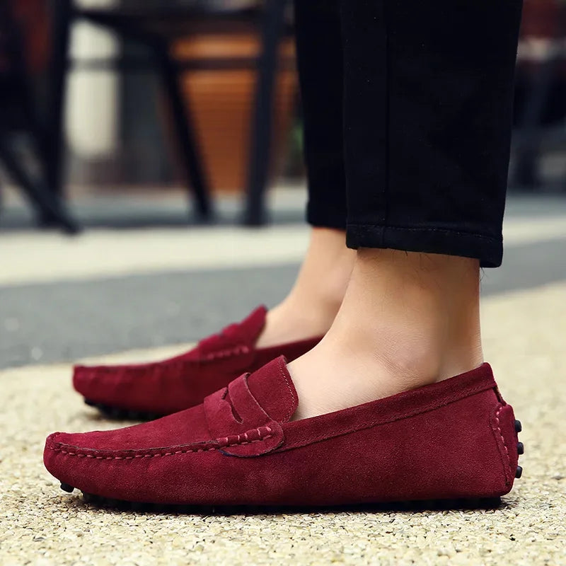 Nobilta Suede Driver Loafers