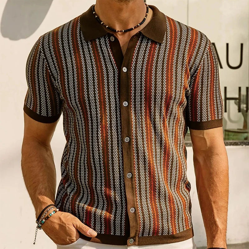 Trieste Knitted Button Down