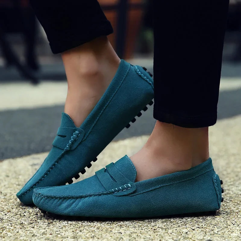Nobilta Suede Driver Loafers