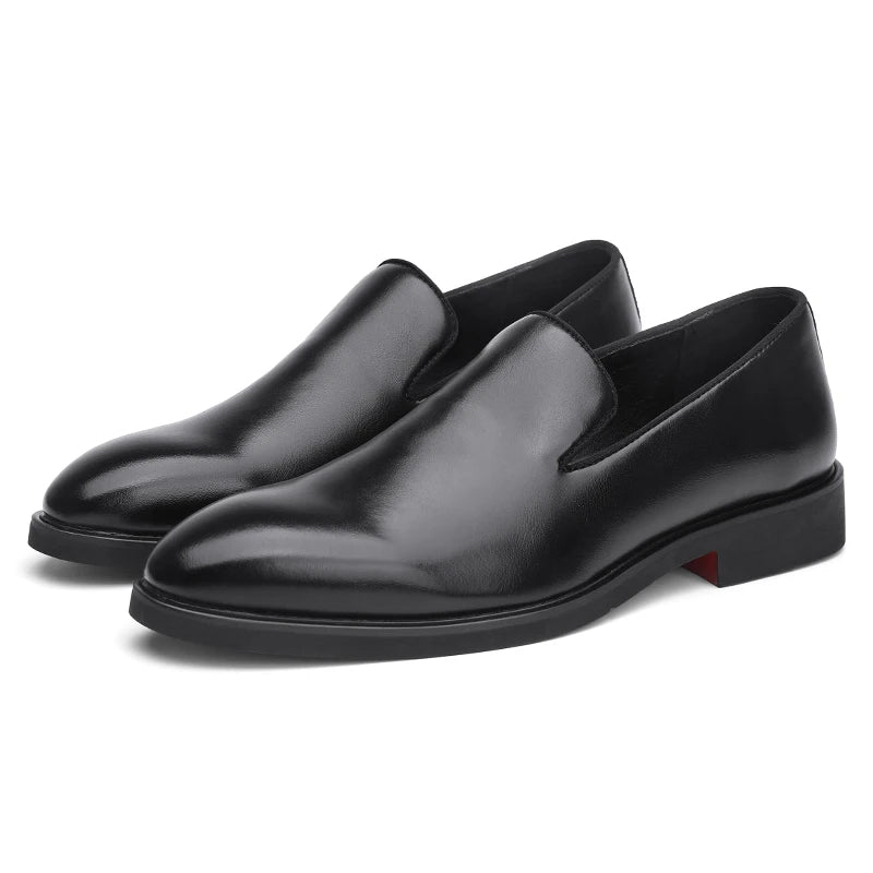 Slip-On Leather Shoes