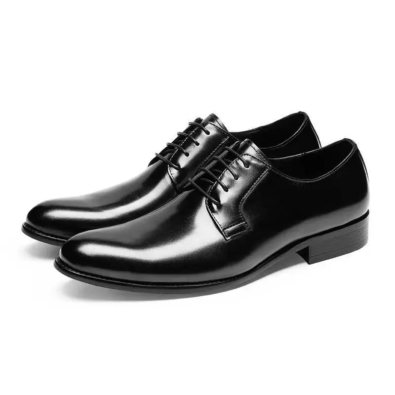 Nobilta Wood Pattern Derby Dress Shoes