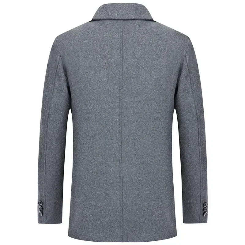 Cashmere - Wool Blend Winter Coat