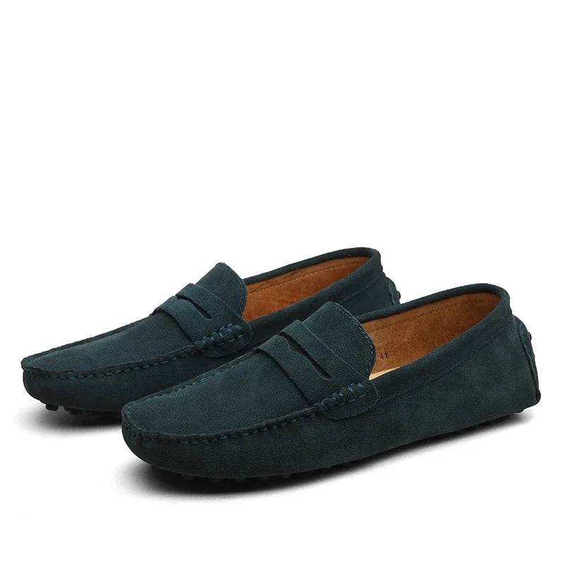 Nobilta Suede Driver Loafers