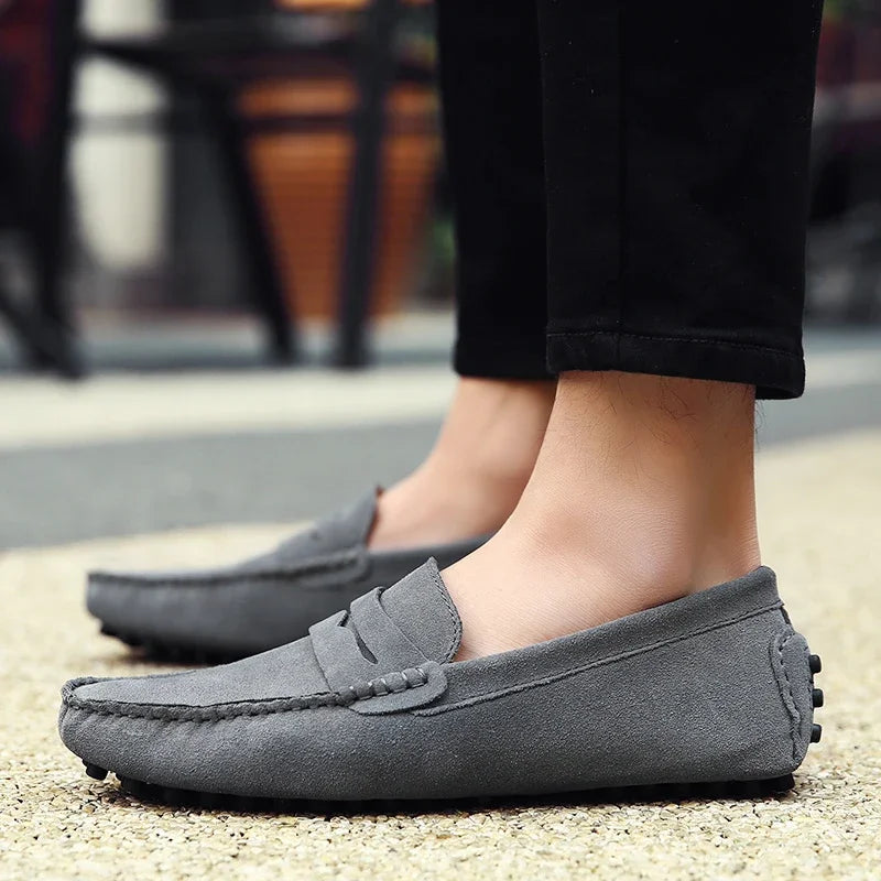 Nobilta Suede Driver Loafers