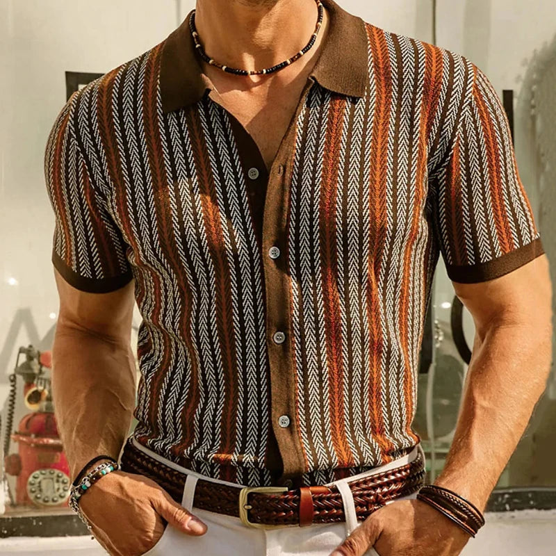 Trieste Knitted Button Down