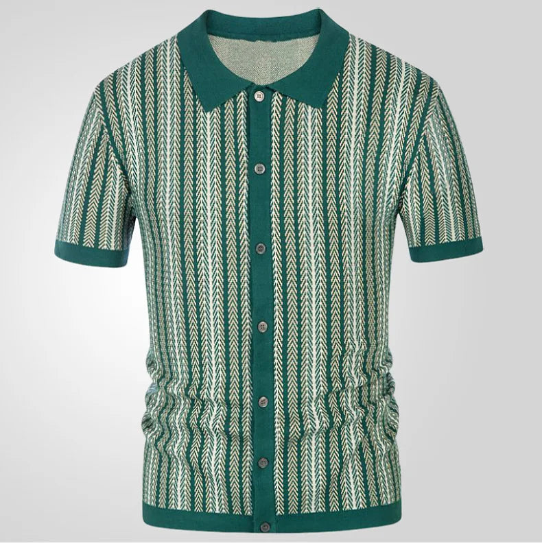Trieste Knitted Button Down