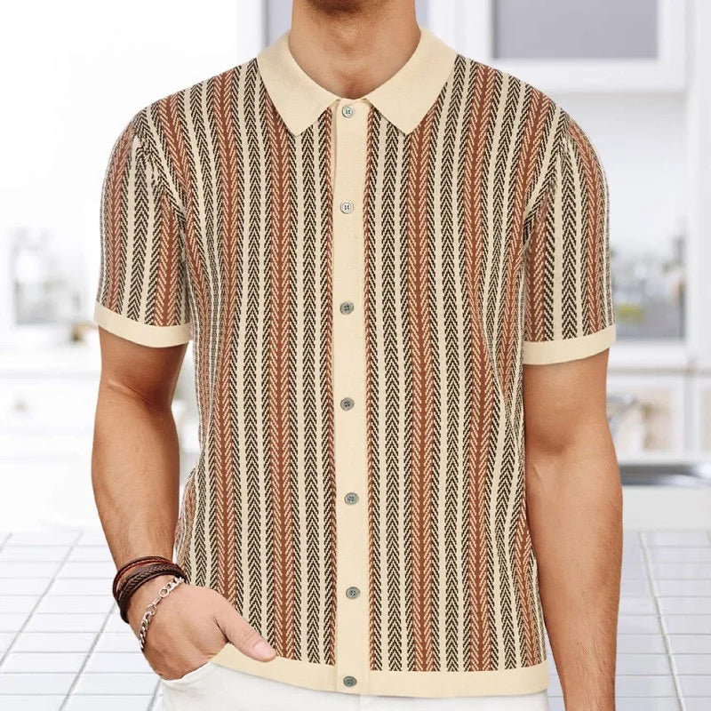 Trieste Knitted Button Down