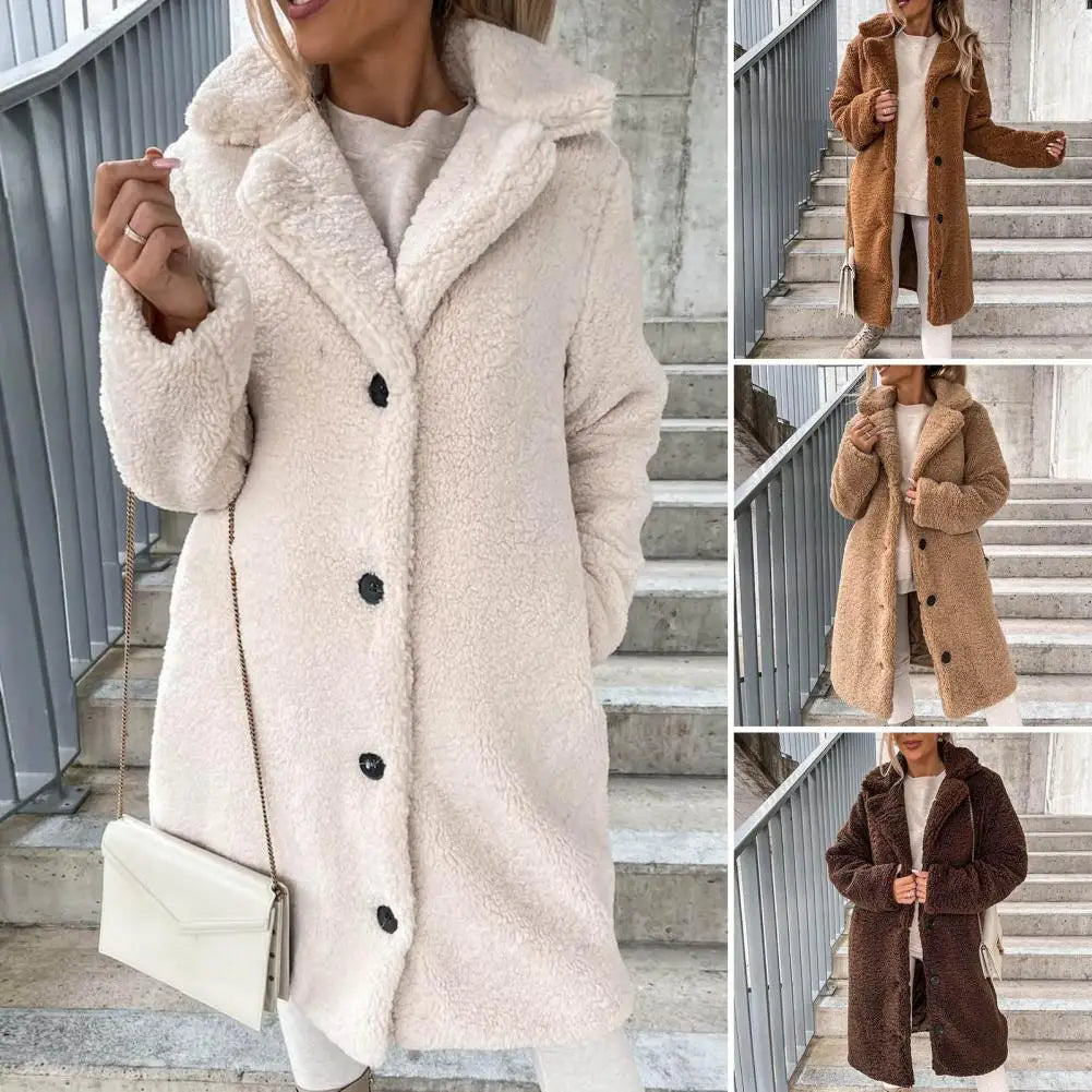 Women's Fur Trench coat