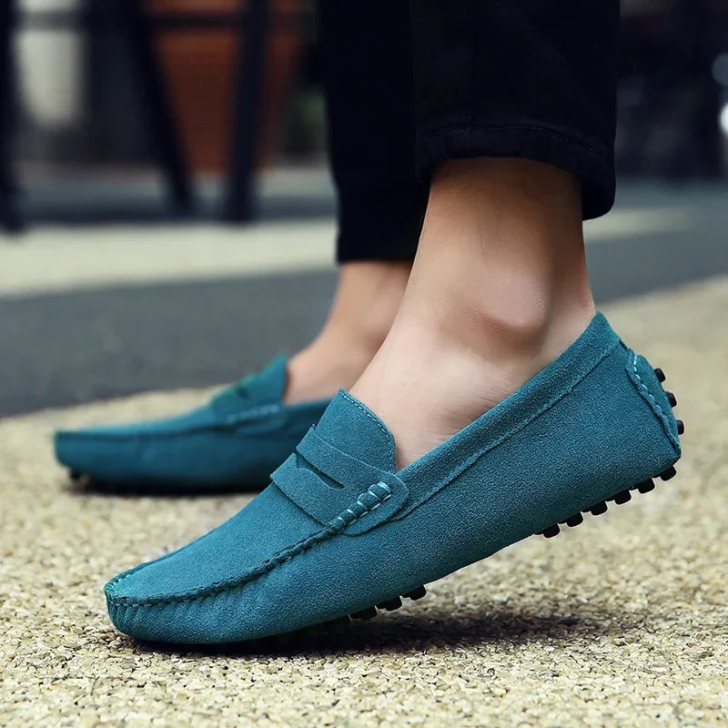 Nobilta Suede Driver Loafers