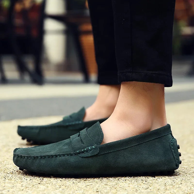 Nobilta Suede Driver Loafers