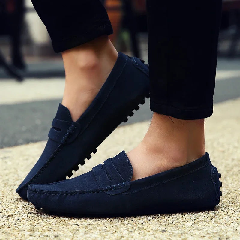 Nobilta Suede Driver Loafers