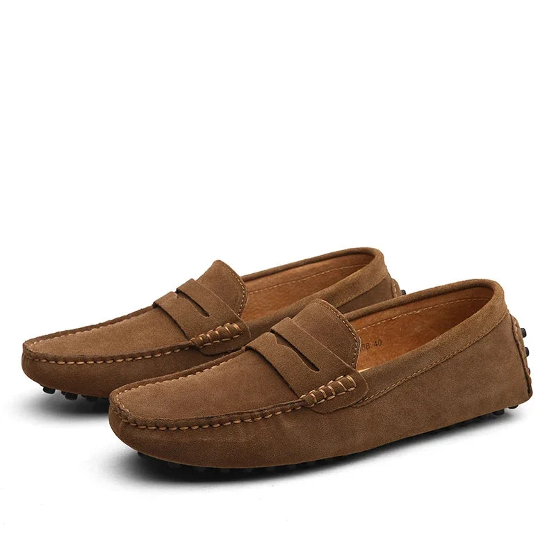 Nobilta Suede Driver Loafers