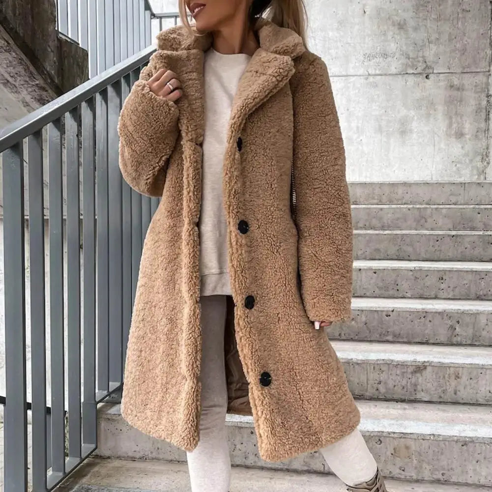 Women's Fur Trench coat