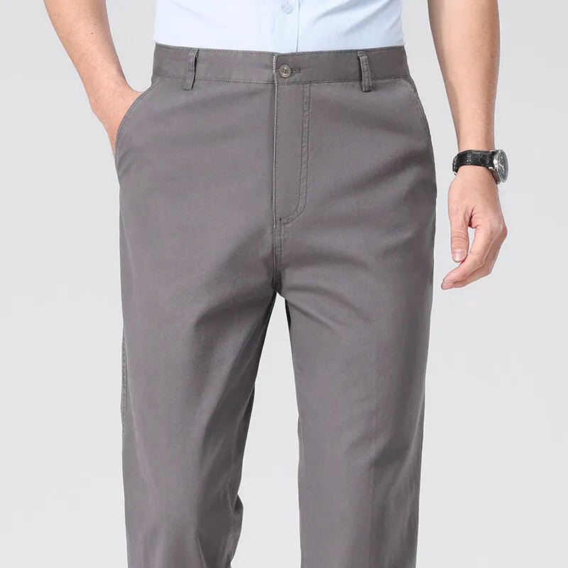 100% Cotton Straight Pants
