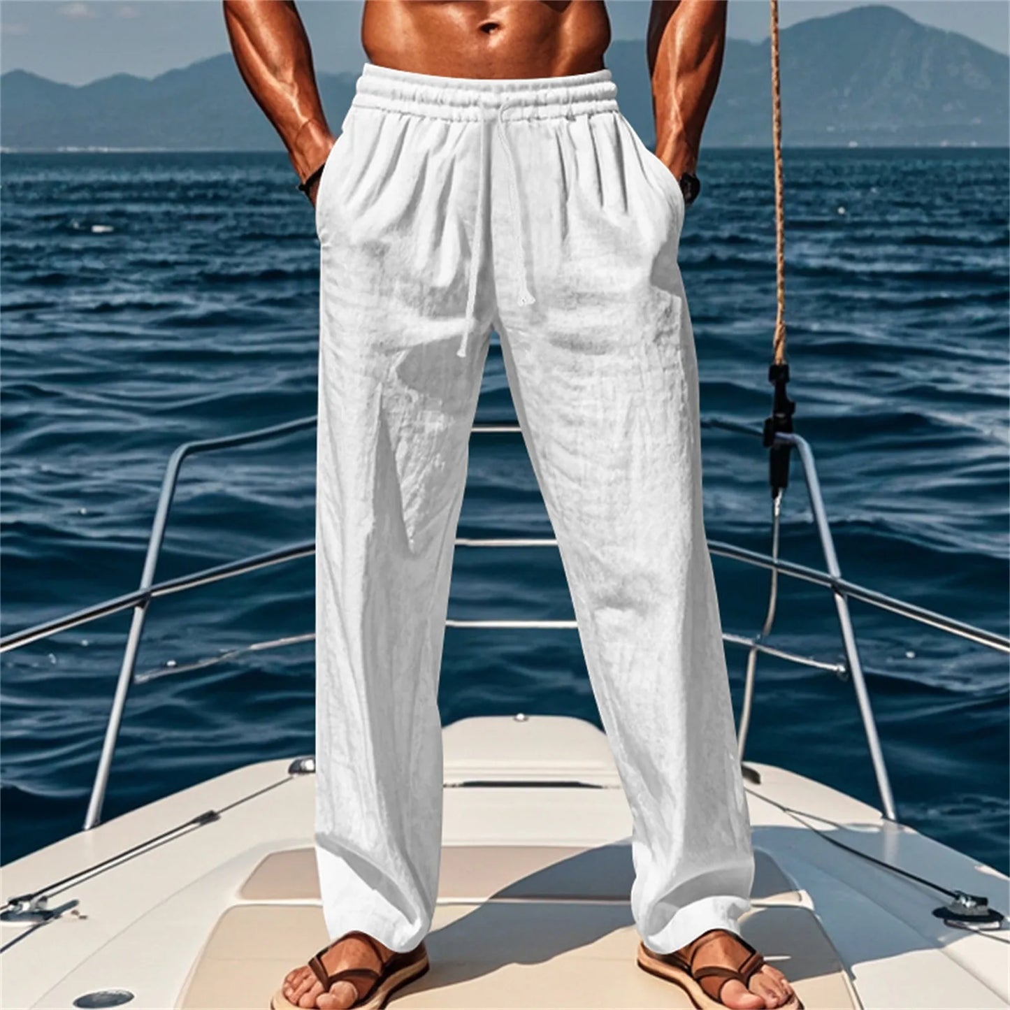 Beach Linen Pants