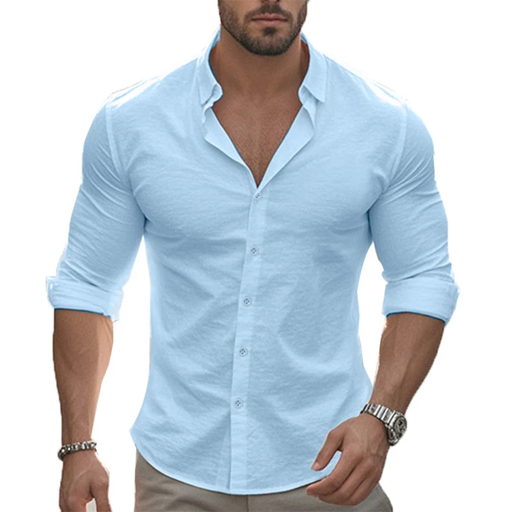 Classic linen Button Down