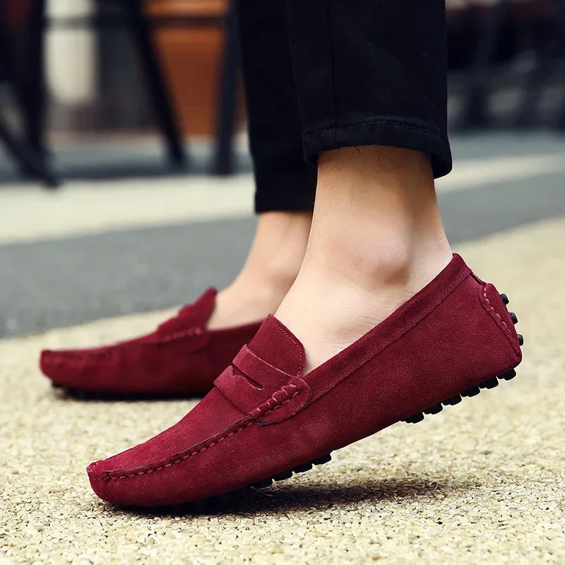 Nobilta Suede Driver Loafers