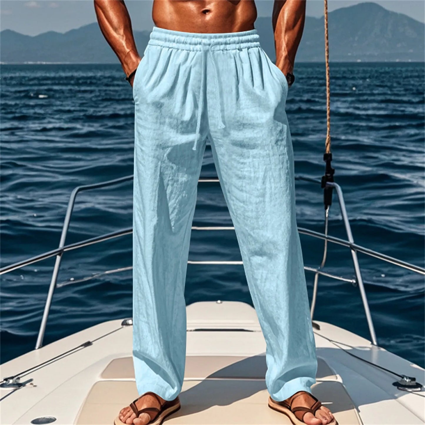 Beach Linen Pants