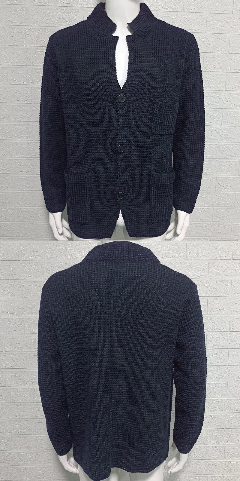 Knitted Cardigan Blazer