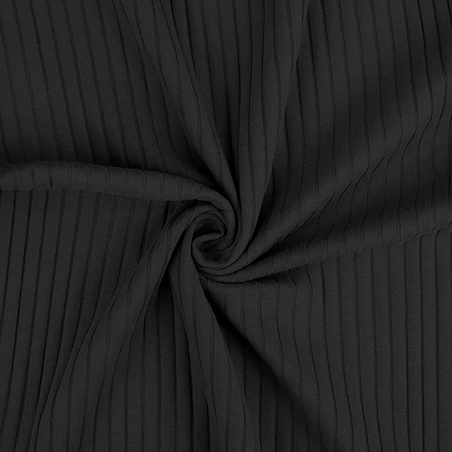 Ribbed V-Neck Polo