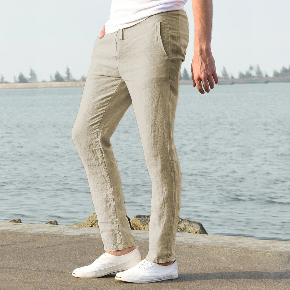 Cotton Linen Trousers
