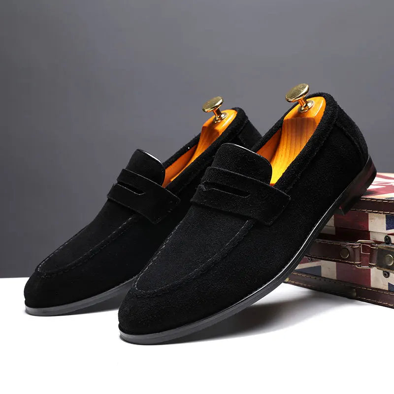 Nobilta Suede Penny Loafers