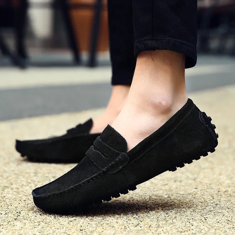 Nobilta Suede Driver Loafers