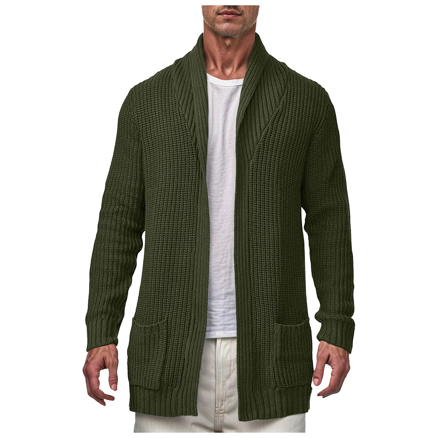 Long Knitted Cardigan