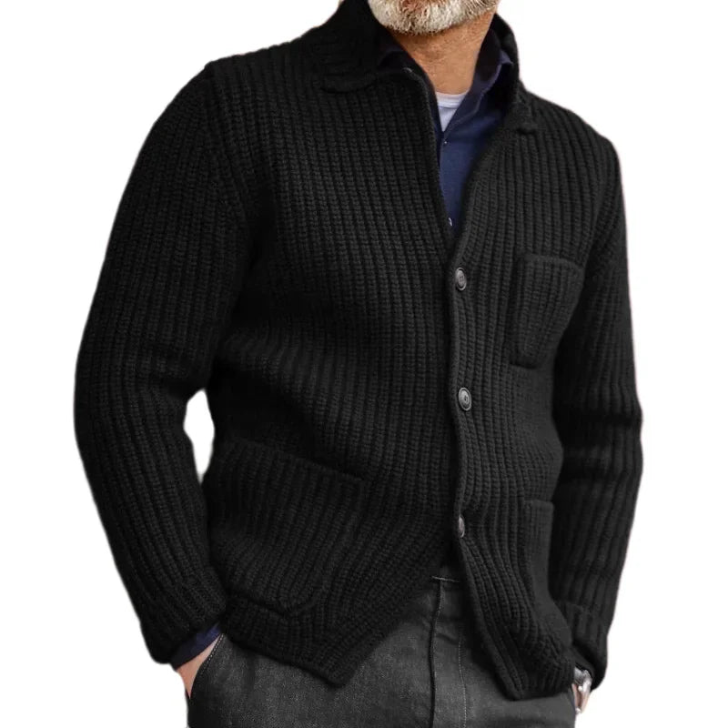 Knitted Cardigan Blazer