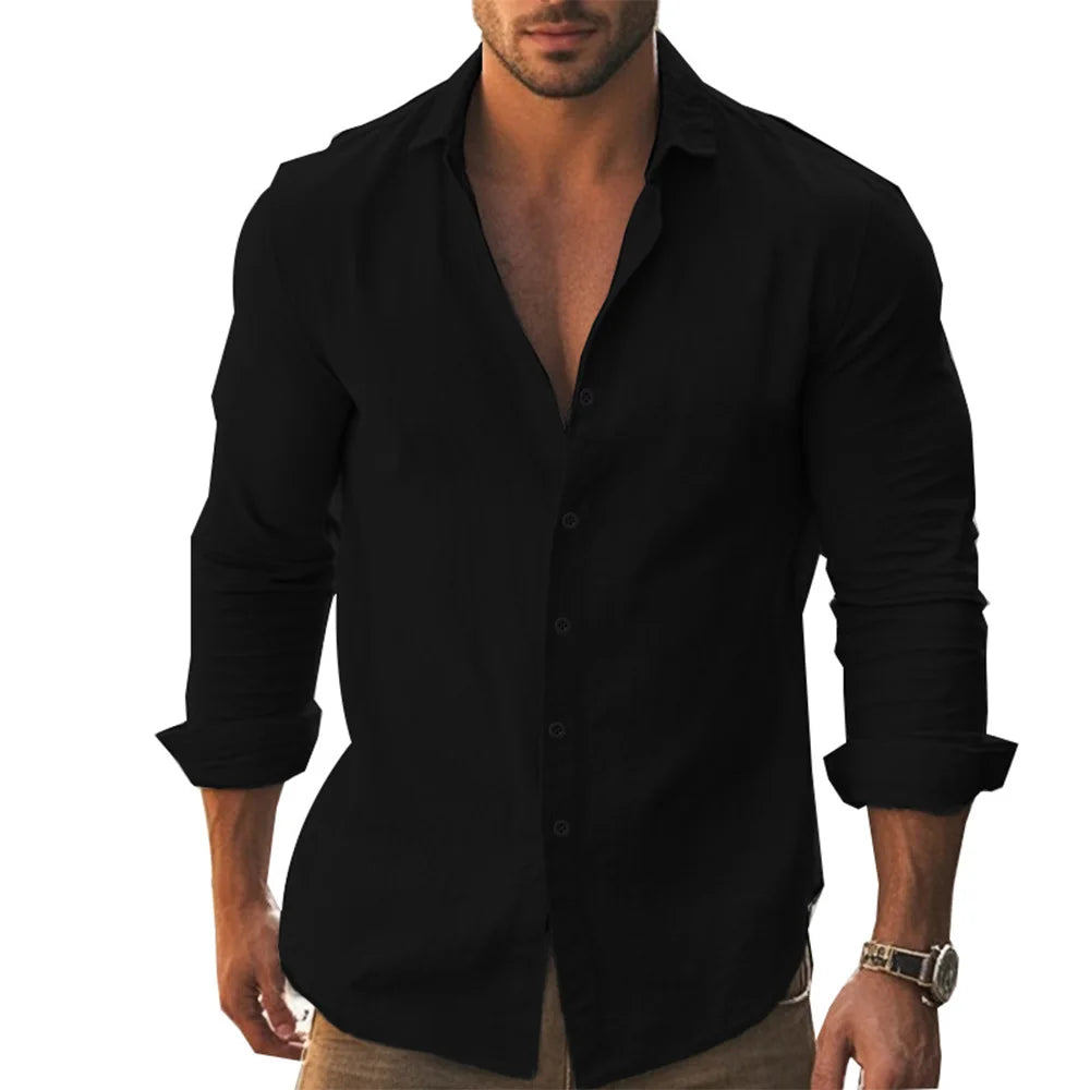 Classic linen Button Down
