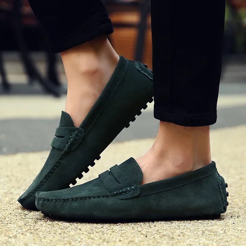 Nobilta Suede Driver Loafers