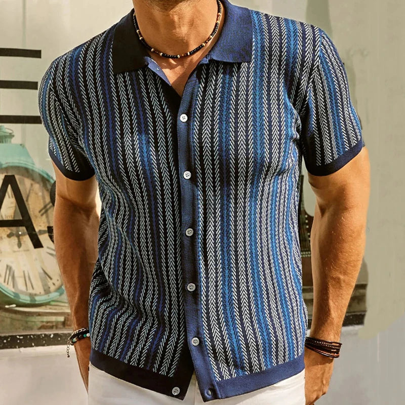 Trieste Knitted Button Down