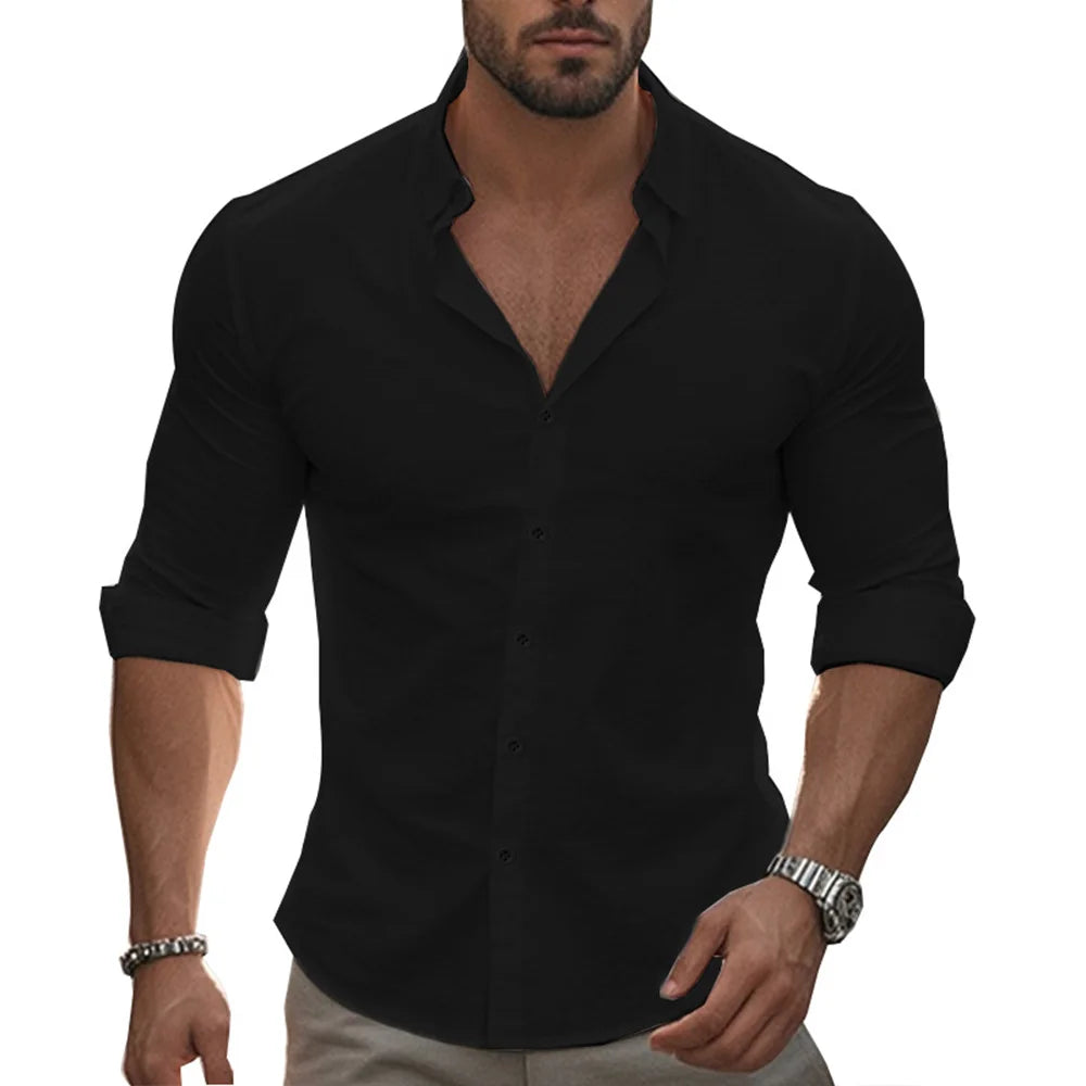 Classic linen Button Down