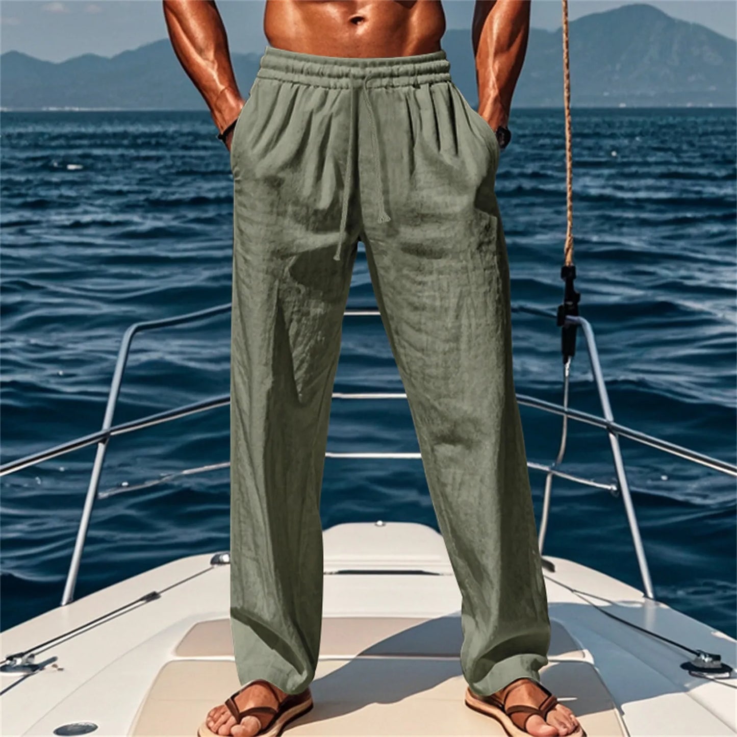 Beach Linen Pants