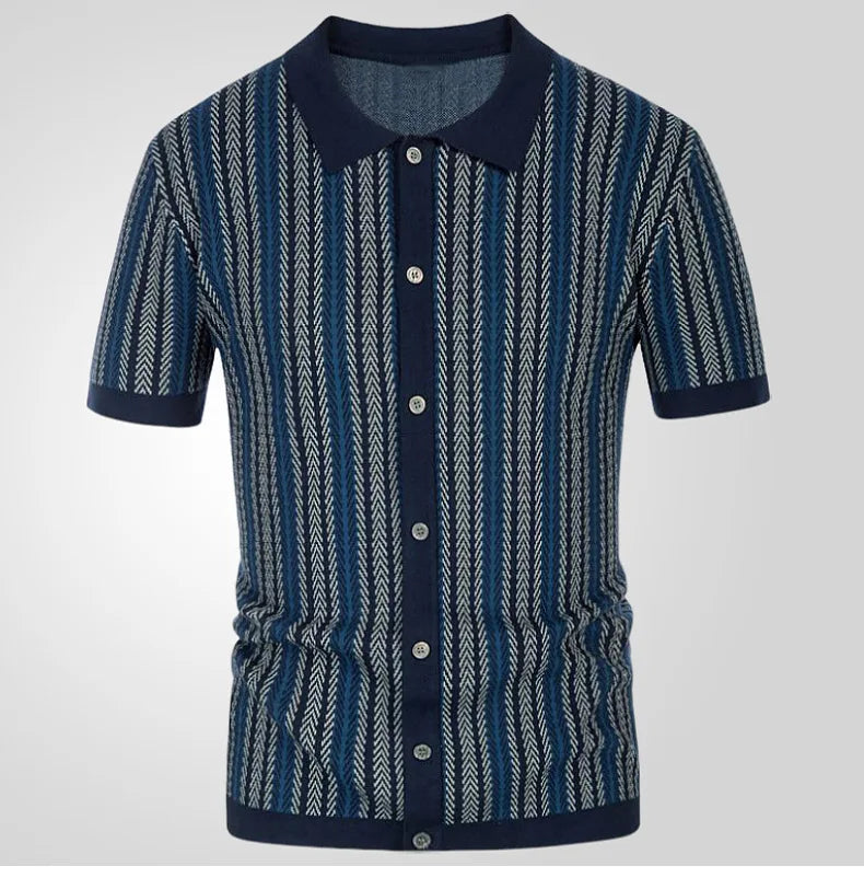 Trieste Knitted Button Down